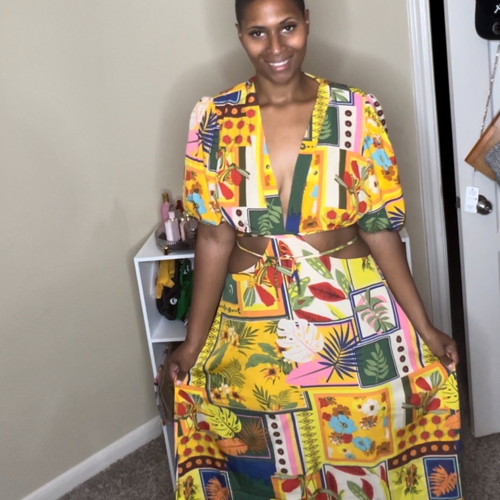 Multi colored / patterned dress